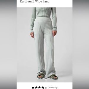 Athleta Eastbound Wide Pant (gray)